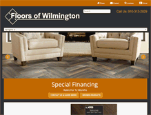 Tablet Screenshot of floorsofwilmington.com